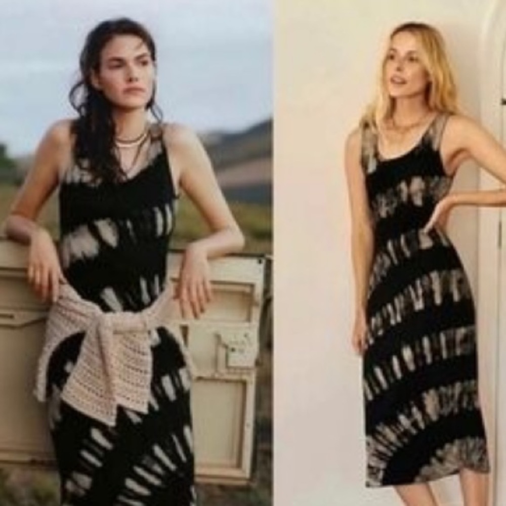 Anthropologie Saturday Sunday tie dye dress size S NWT